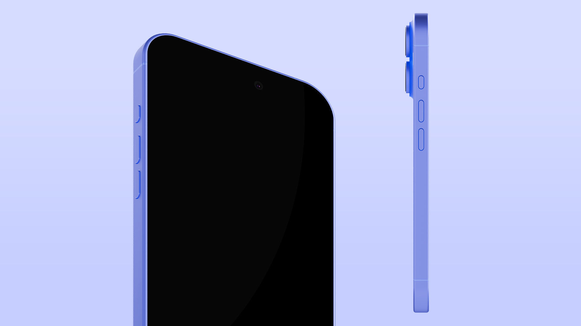 iPhone 16 - Blender 3D model_3