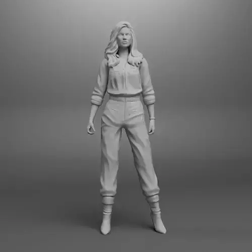 Bonnie Barstow Knight Rider TV series 3D print model