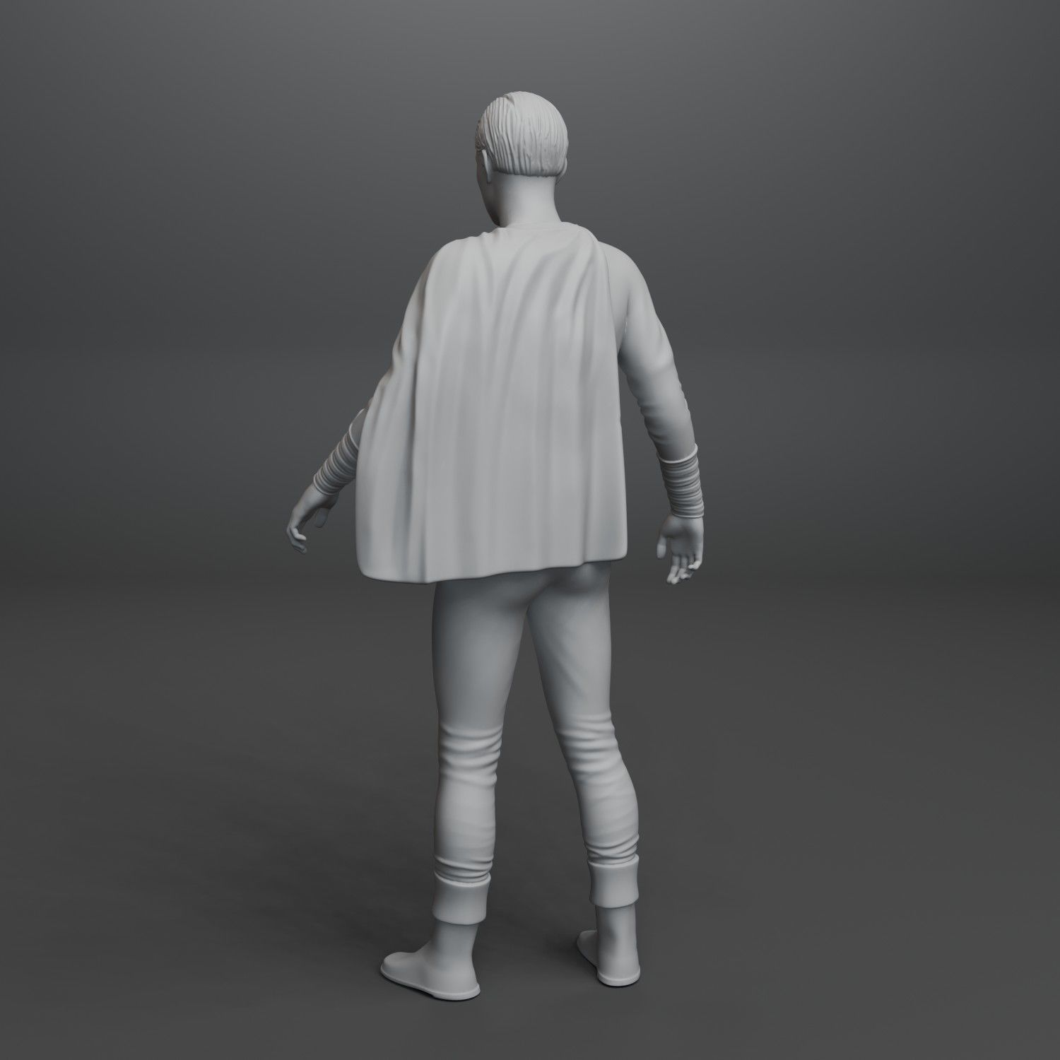 Adventures of Captain Marvel 1941 main character 3D print model_3