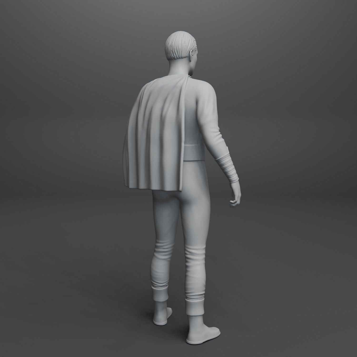 Adventures of Captain Marvel 1941 main character 3D print model_2