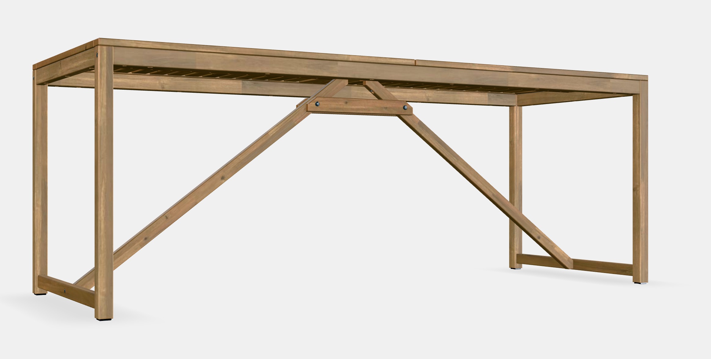 NAMMARO Table outdoor 2 Low-poly 3D model_2