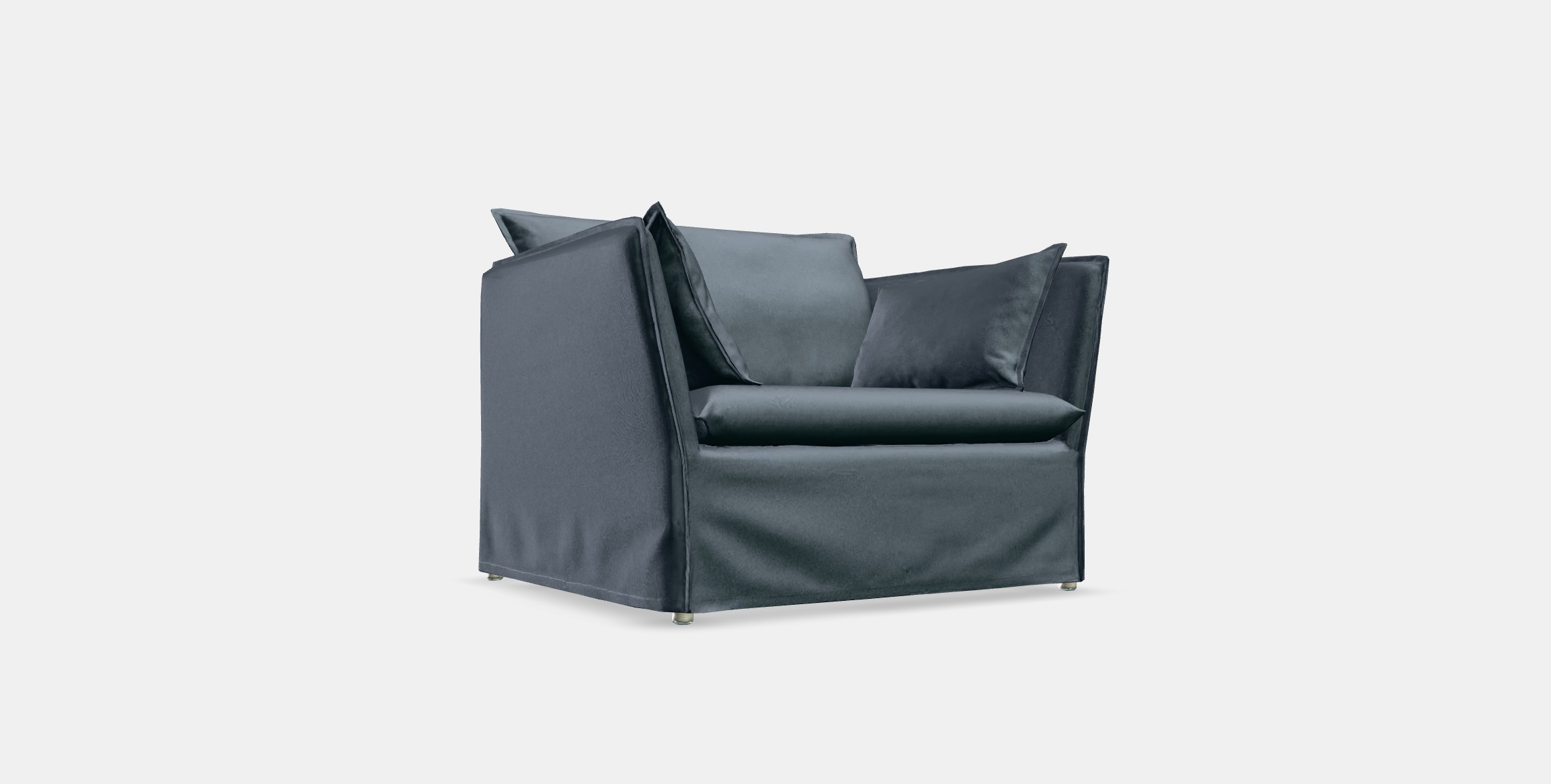 BACKSALEN Cover for 15-seat armchair 1 Low-poly 3D model_3