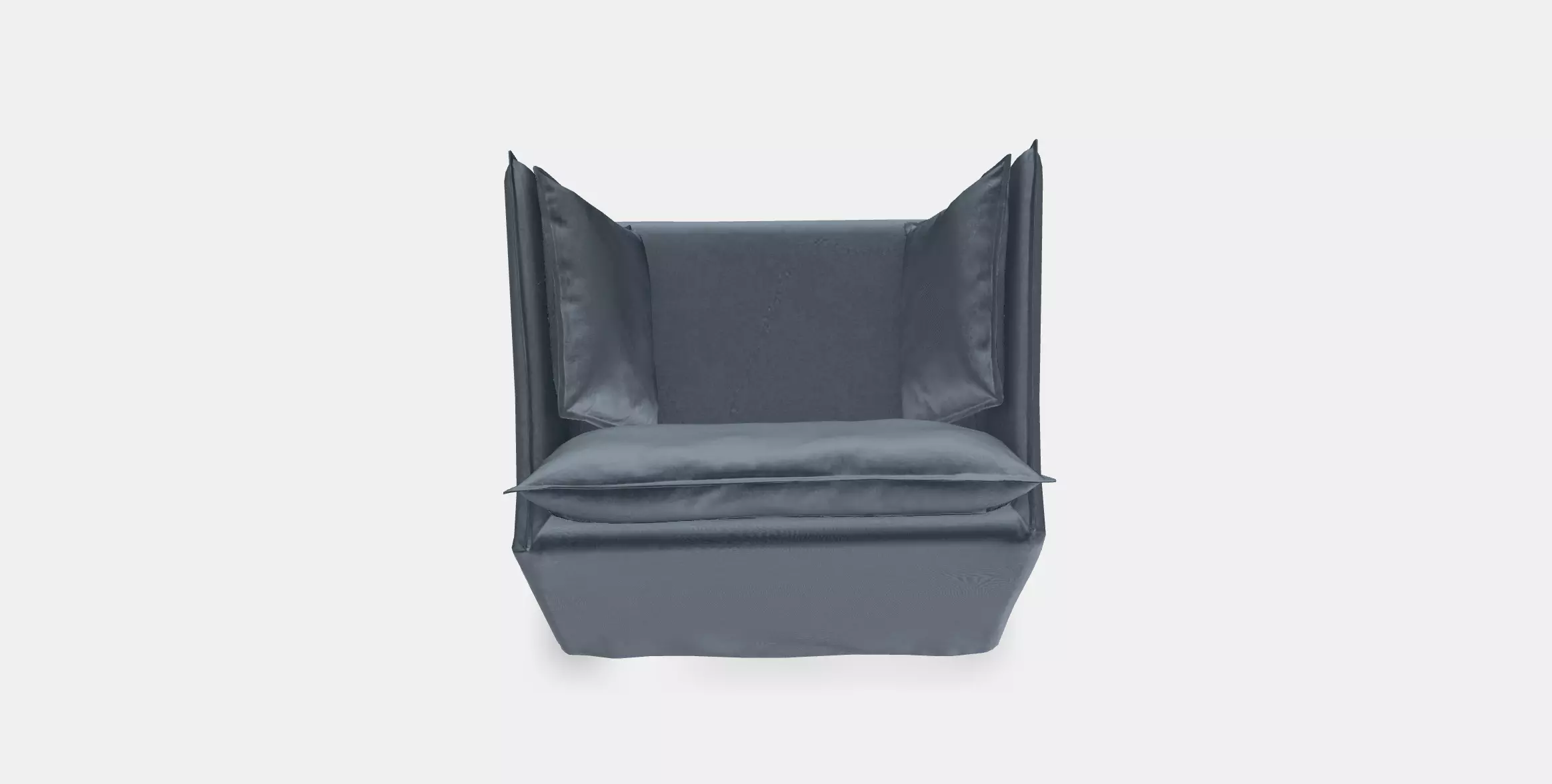 BACKSALEN Cover for 15-seat armchair 1 Low-poly 3D model_0