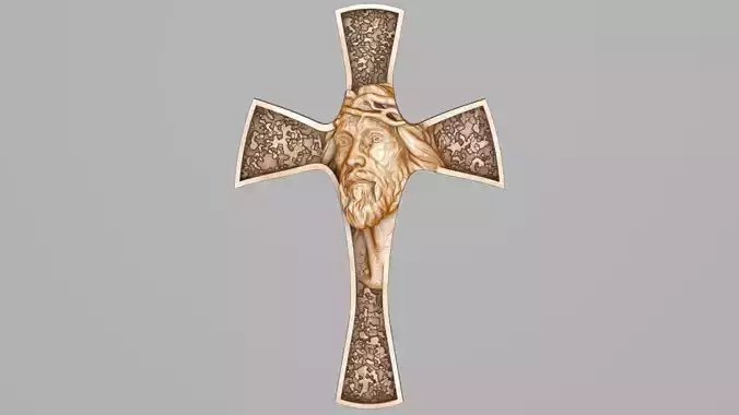 Jesus Cross pendant theme 2