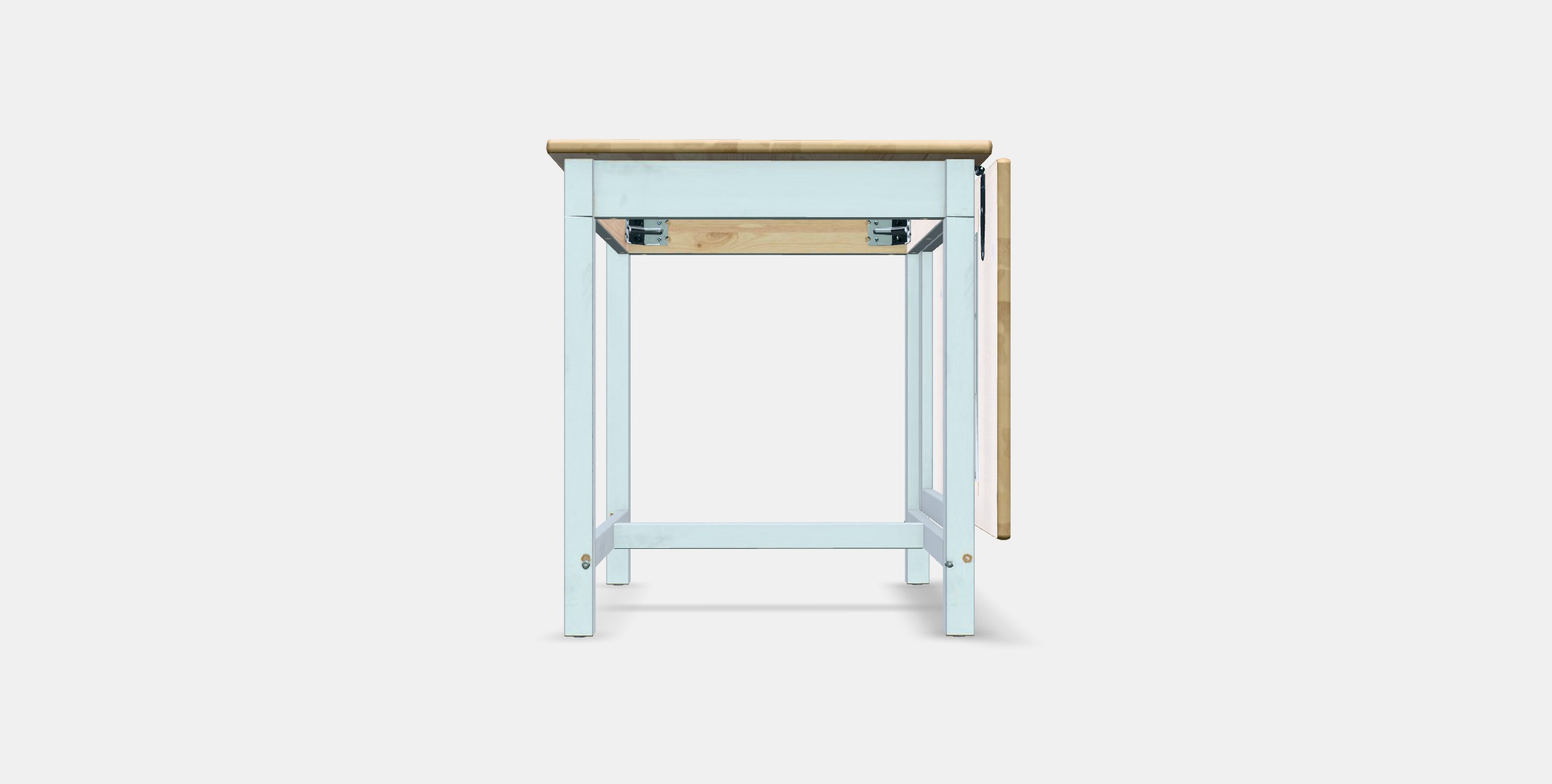 PINNTORP Gateleg table Low-poly 3D model_9