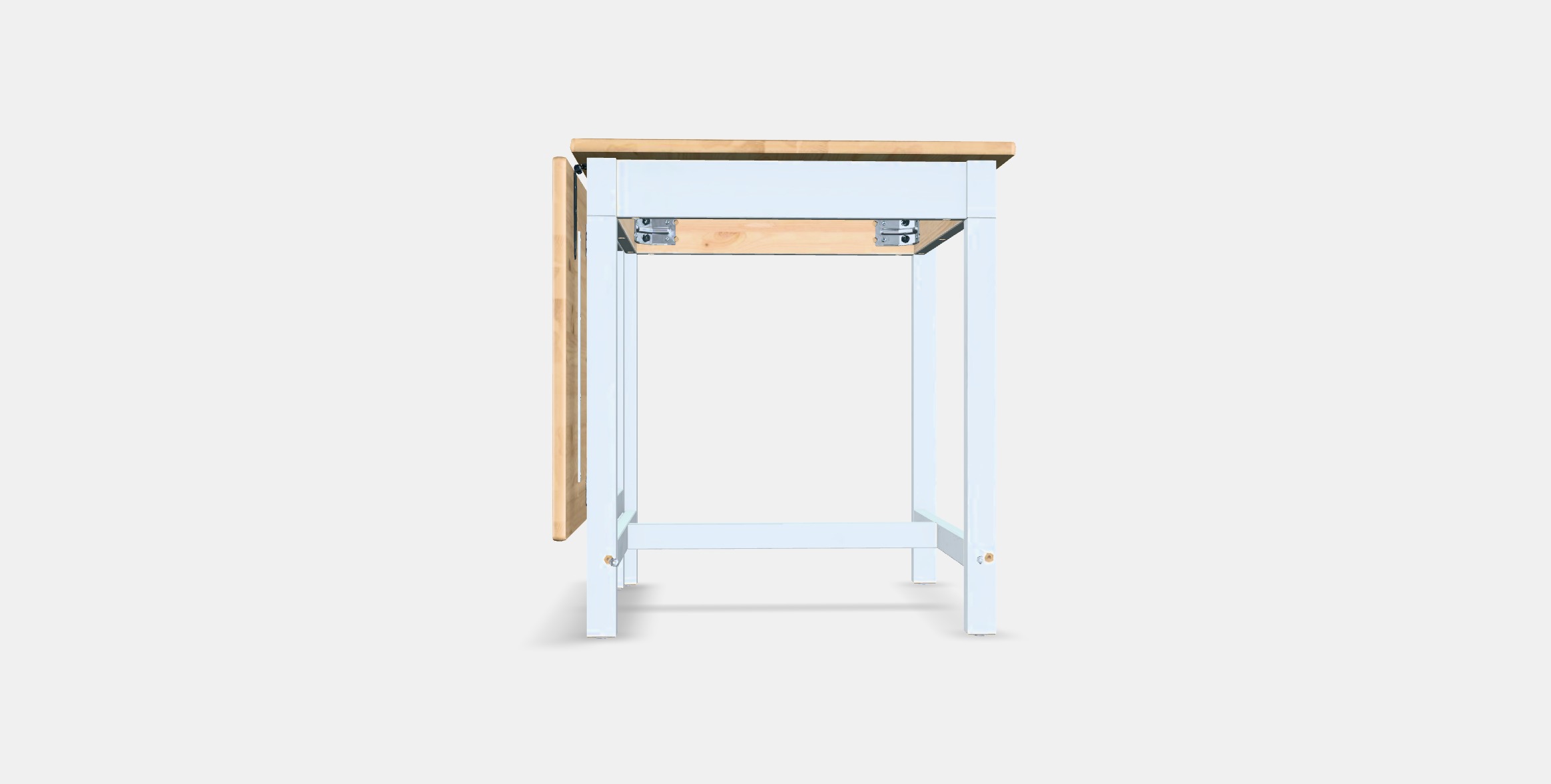 PINNTORP Gateleg table Low-poly 3D model_13