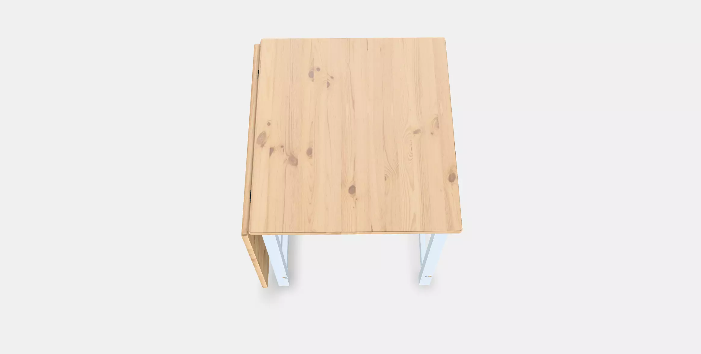 PINNTORP Gateleg table Low-poly 3D model_0