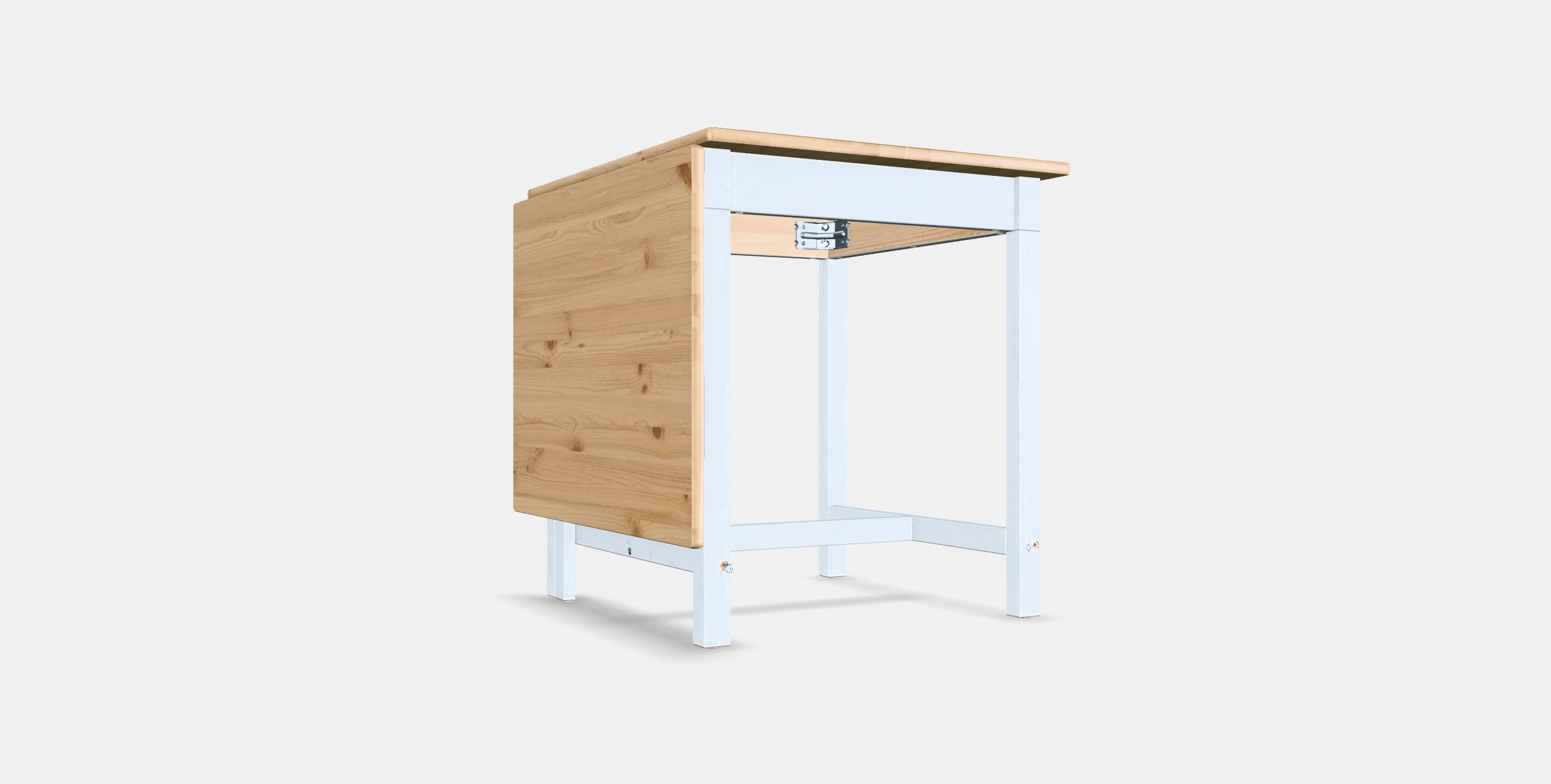 PINNTORP Gateleg table Low-poly 3D model_16