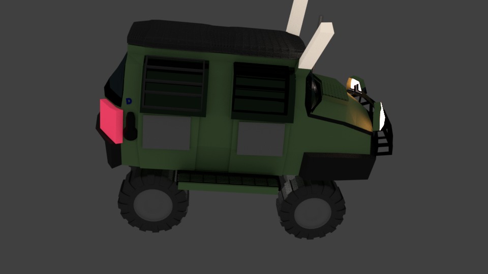 paraa Low-poly 3D model_5