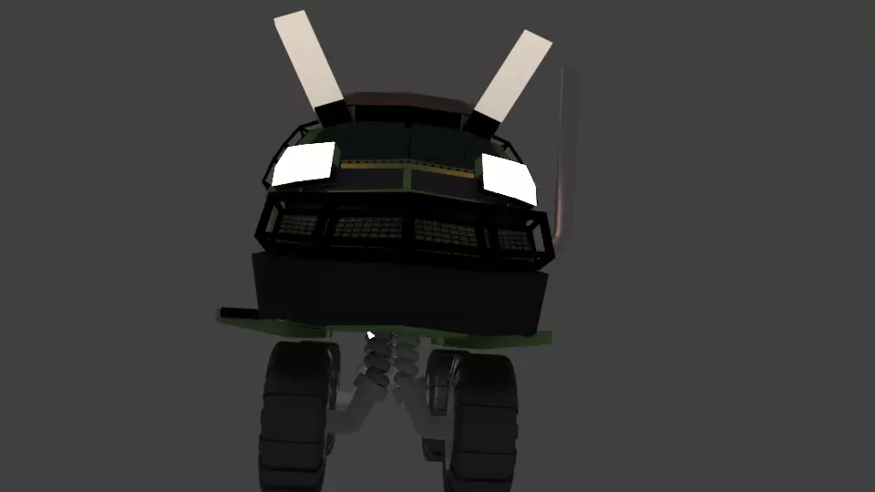 paraa Low-poly 3D model_0