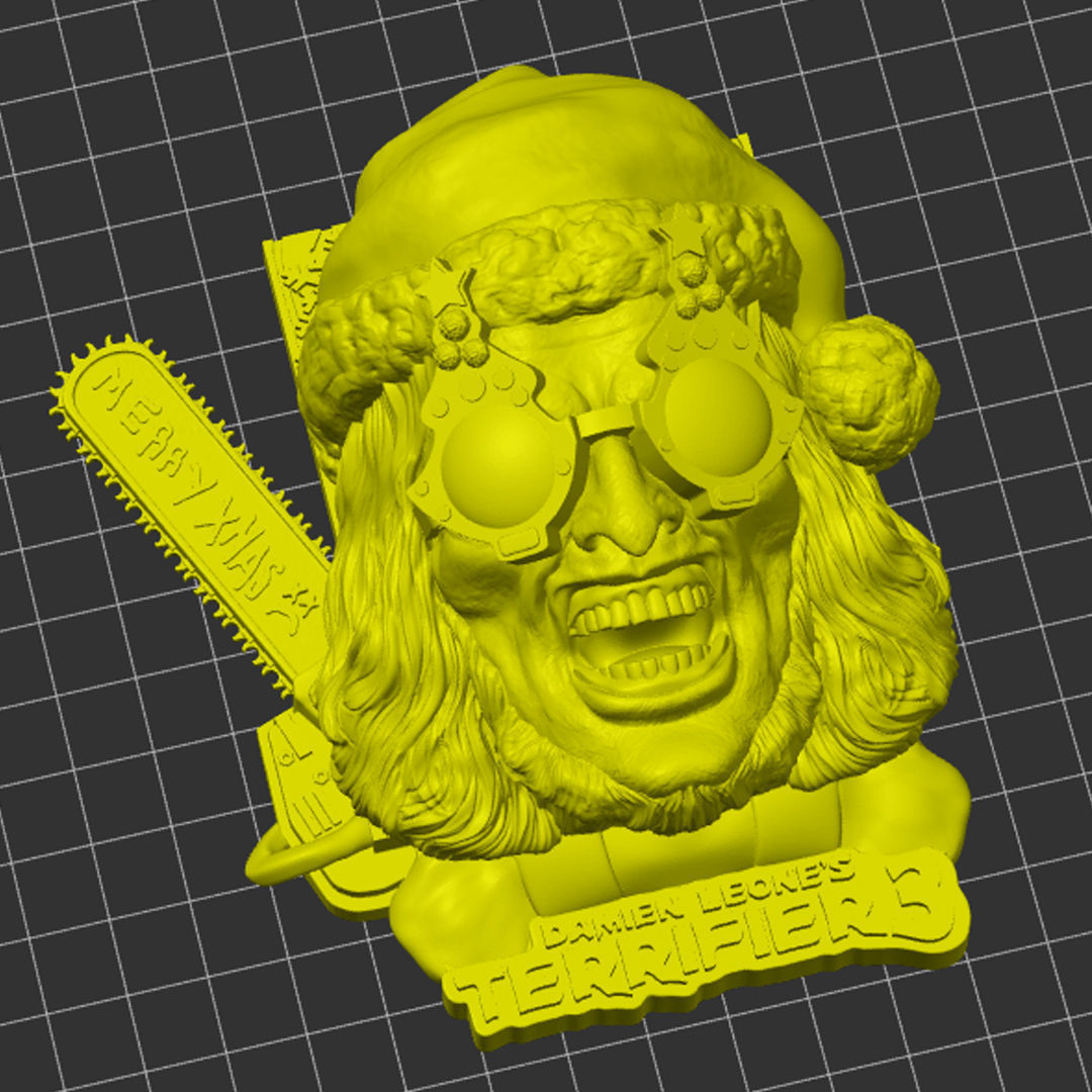 Terrifier 3 Xmas 3D model_2