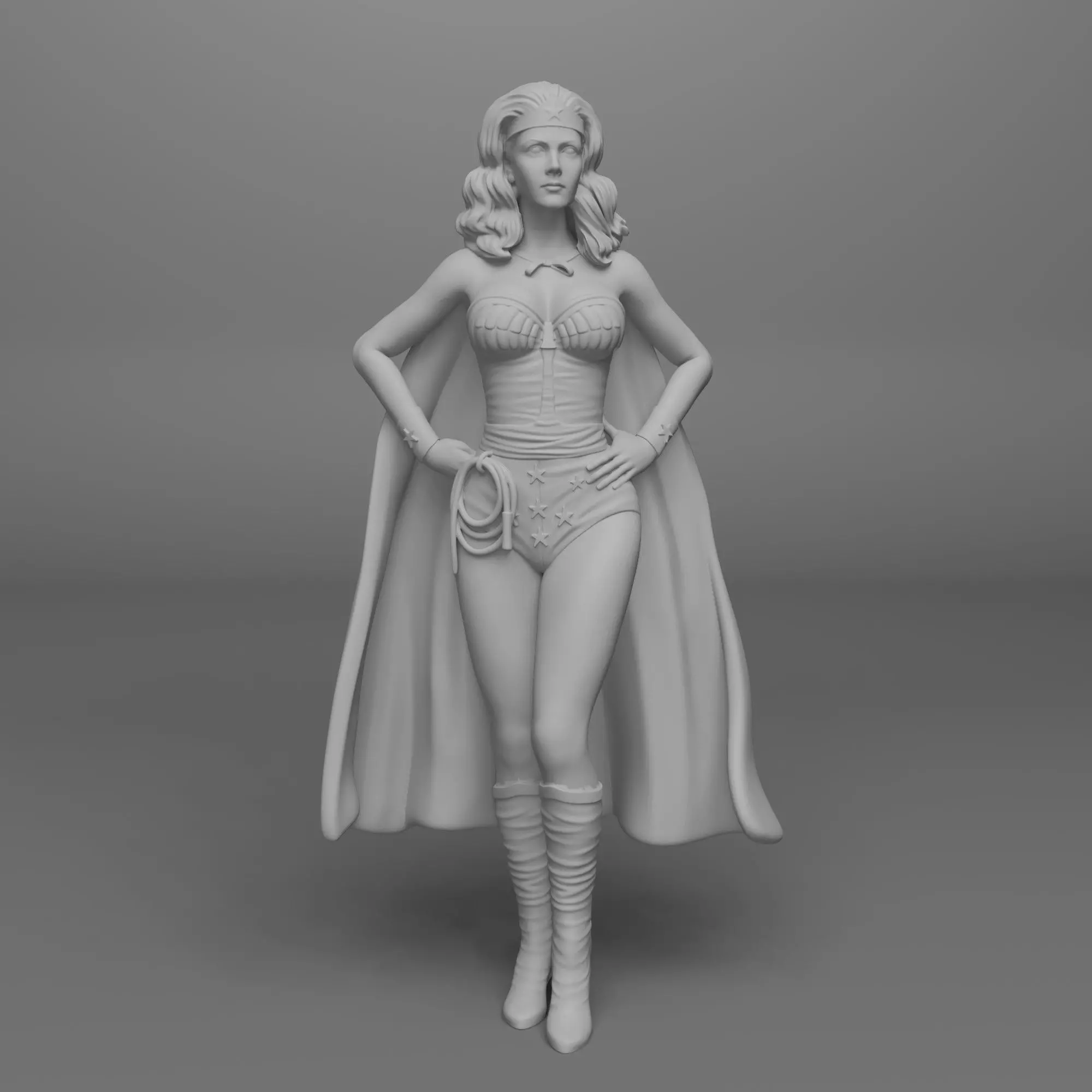 Lynda Carter as Wonder Woman 3D print model_0