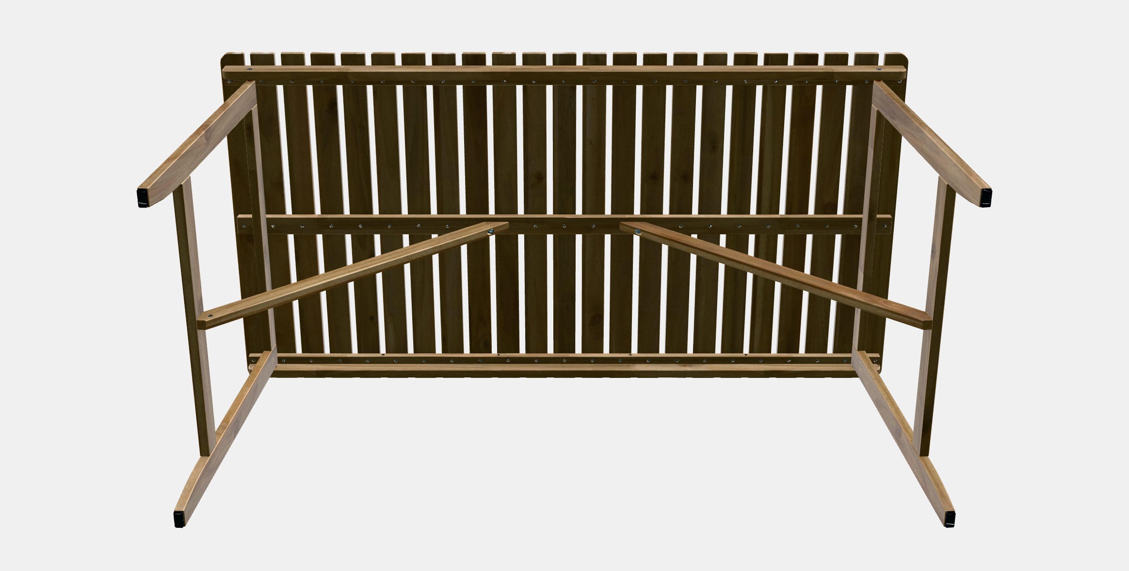 ASKHOLMEN table-outside Low-poly 3D model_10