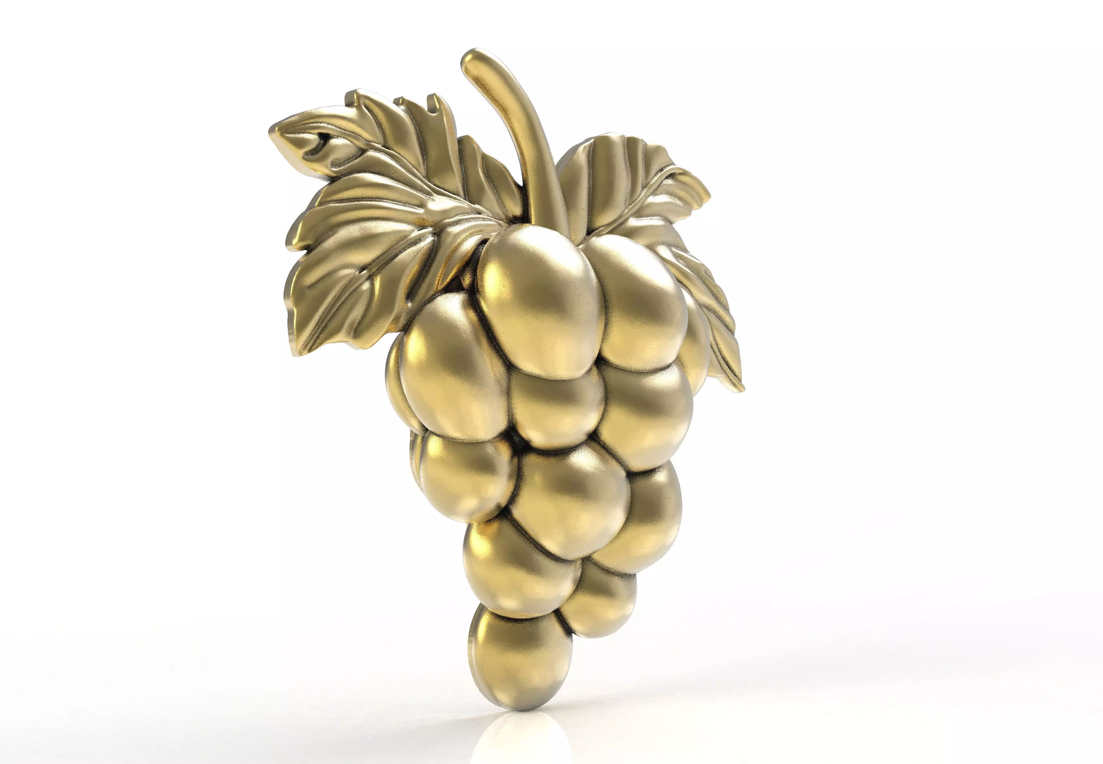 Grapes Half 3d Model 3D print model_0