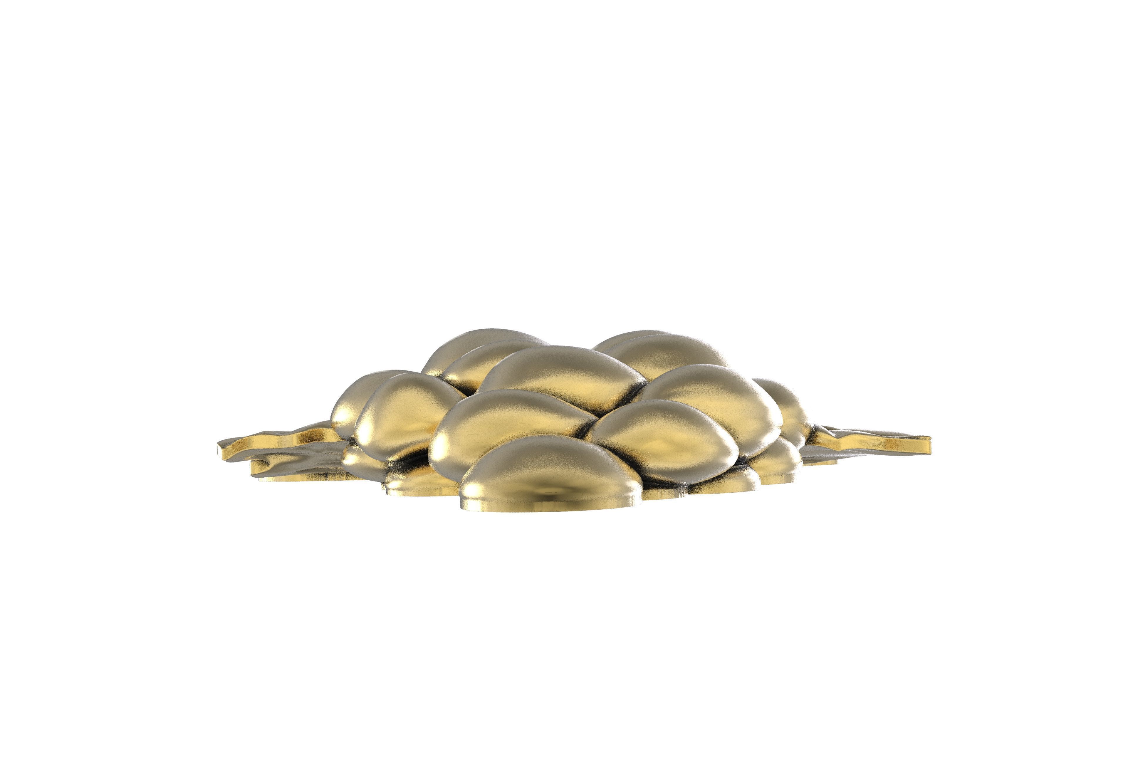 Grapes Half 3d Model 3D print model_3