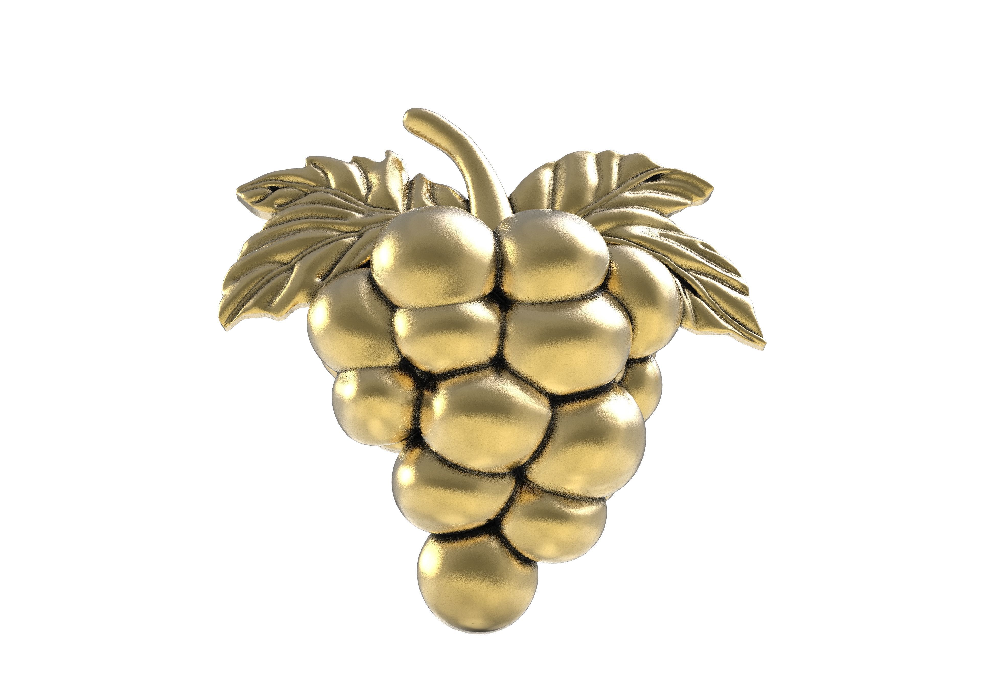 Grapes Half 3d Model 3D print model_2
