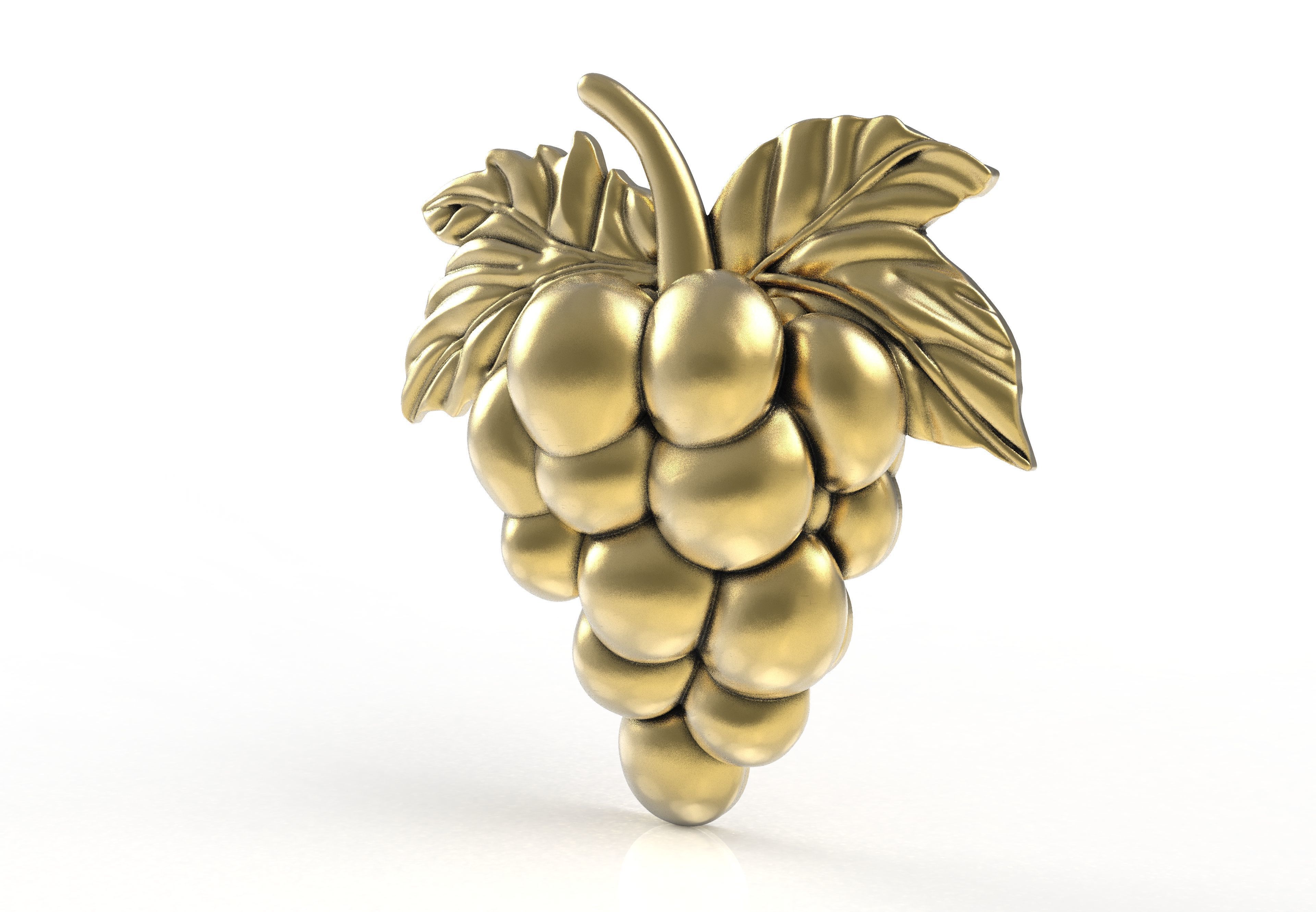 Grapes Half 3d Model 3D print model_5