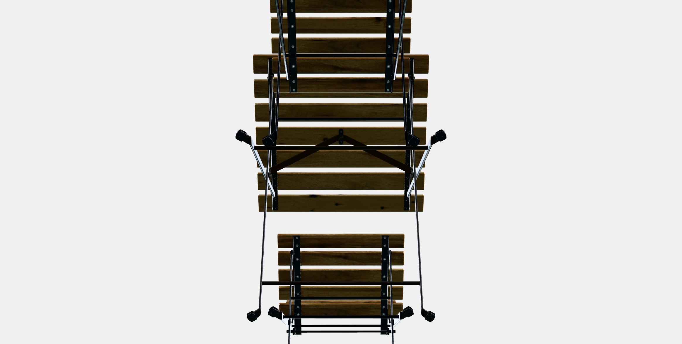 TARNO table2 chairs-outside Low-poly 3D model_12