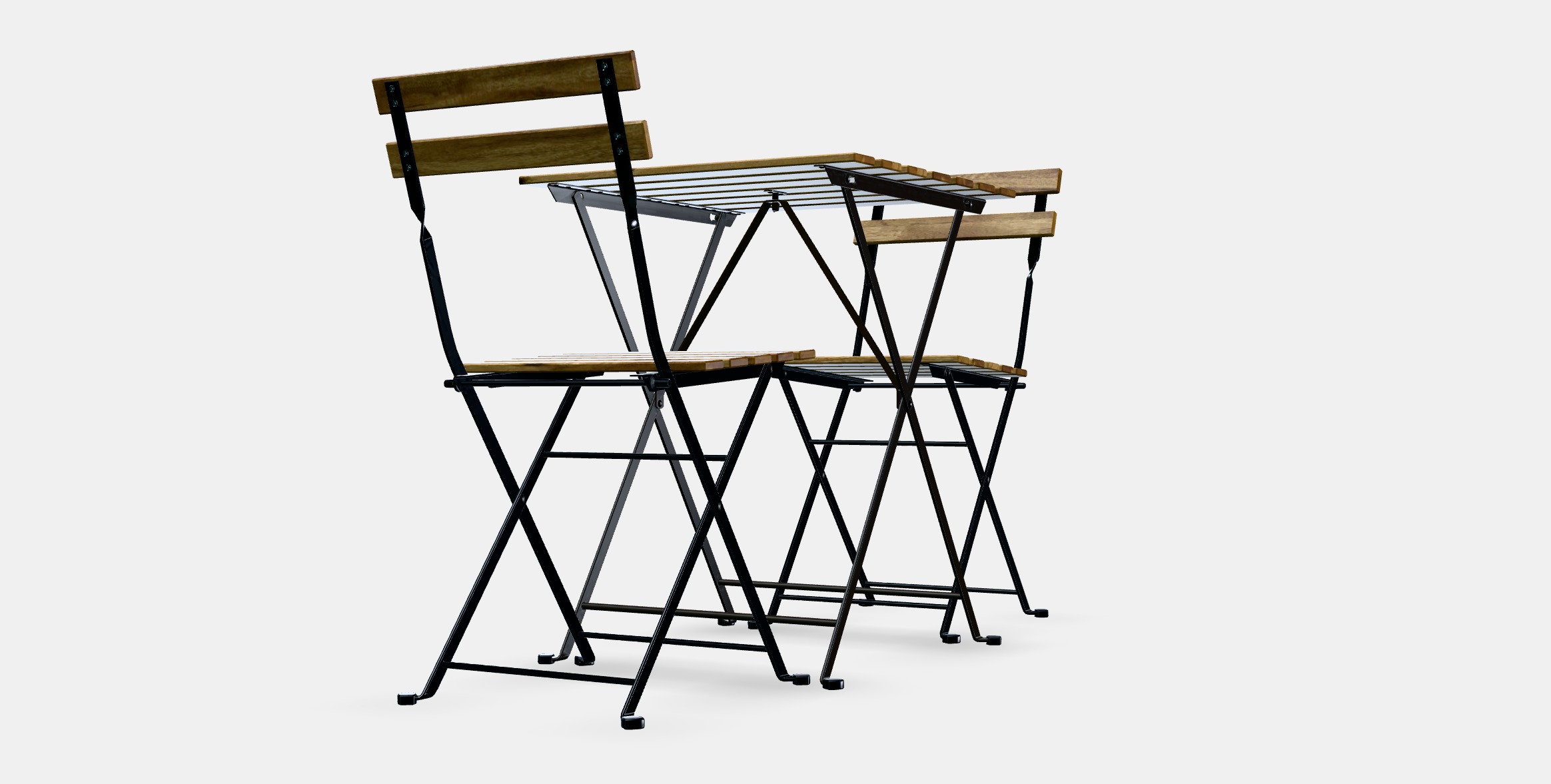 TARNO table2 chairs-outside Low-poly 3D model_13