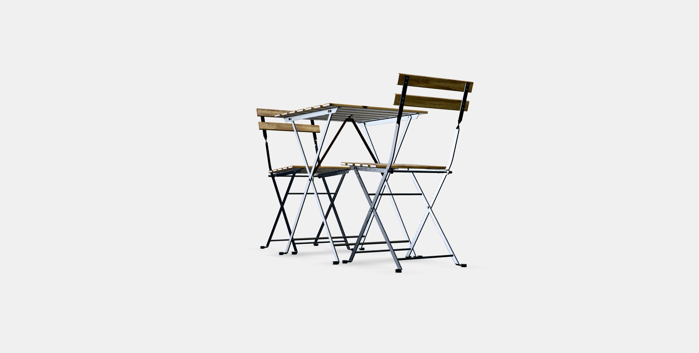 TARNO table2 chairs-outside Low-poly 3D model_2