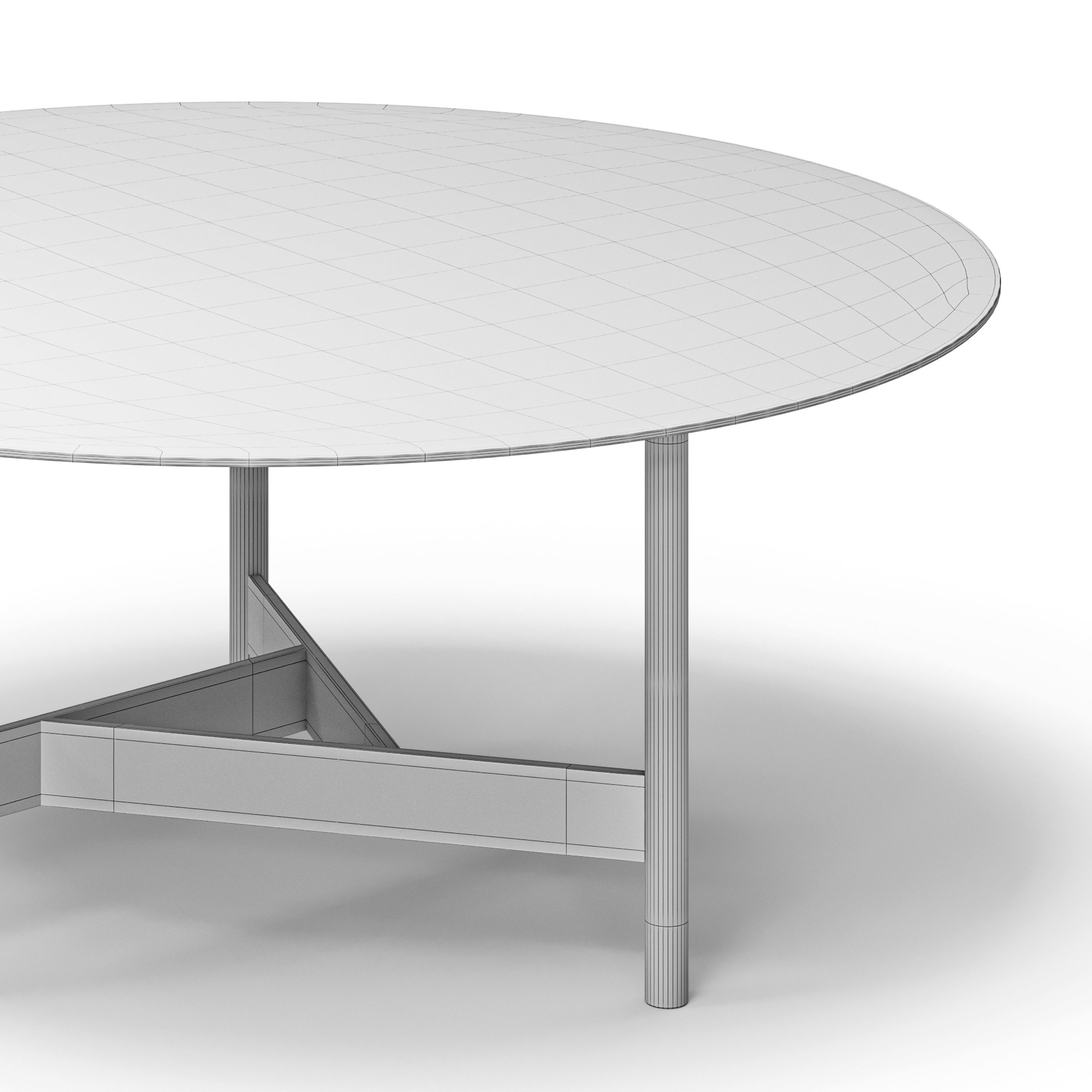 Agos Table - Fiam 2 3D model_14