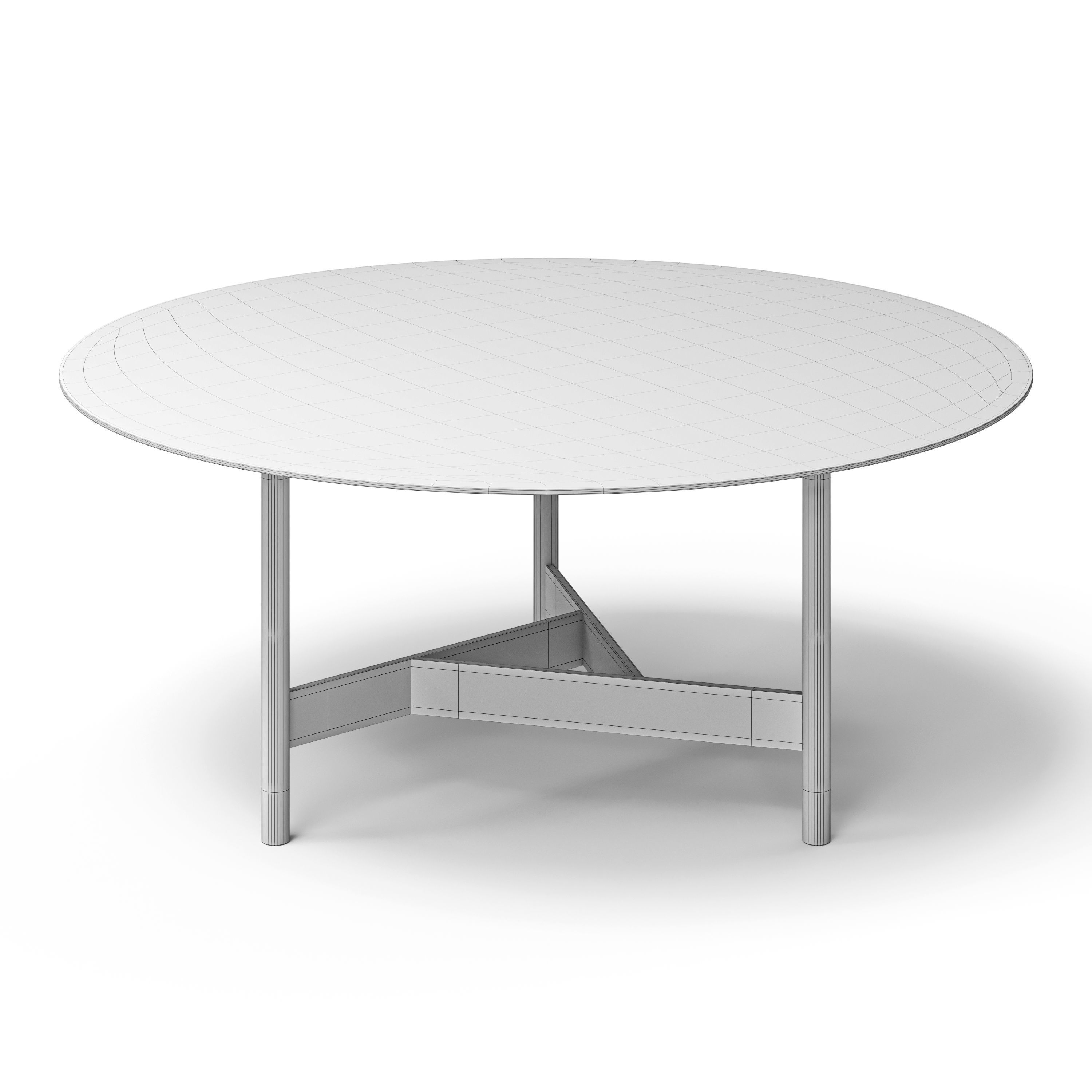 Agos Table - Fiam 2 3D model_13