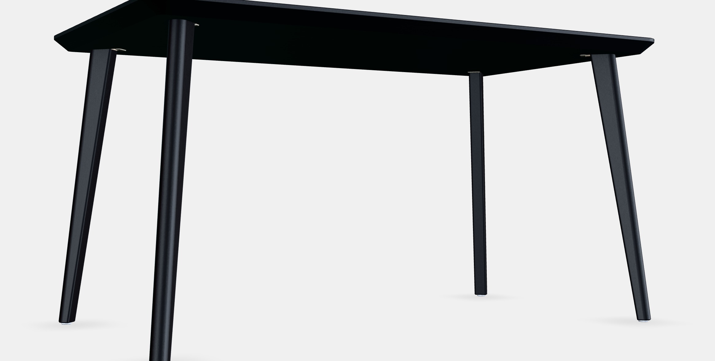 LISABO Tisch Low-poly 3D model_2