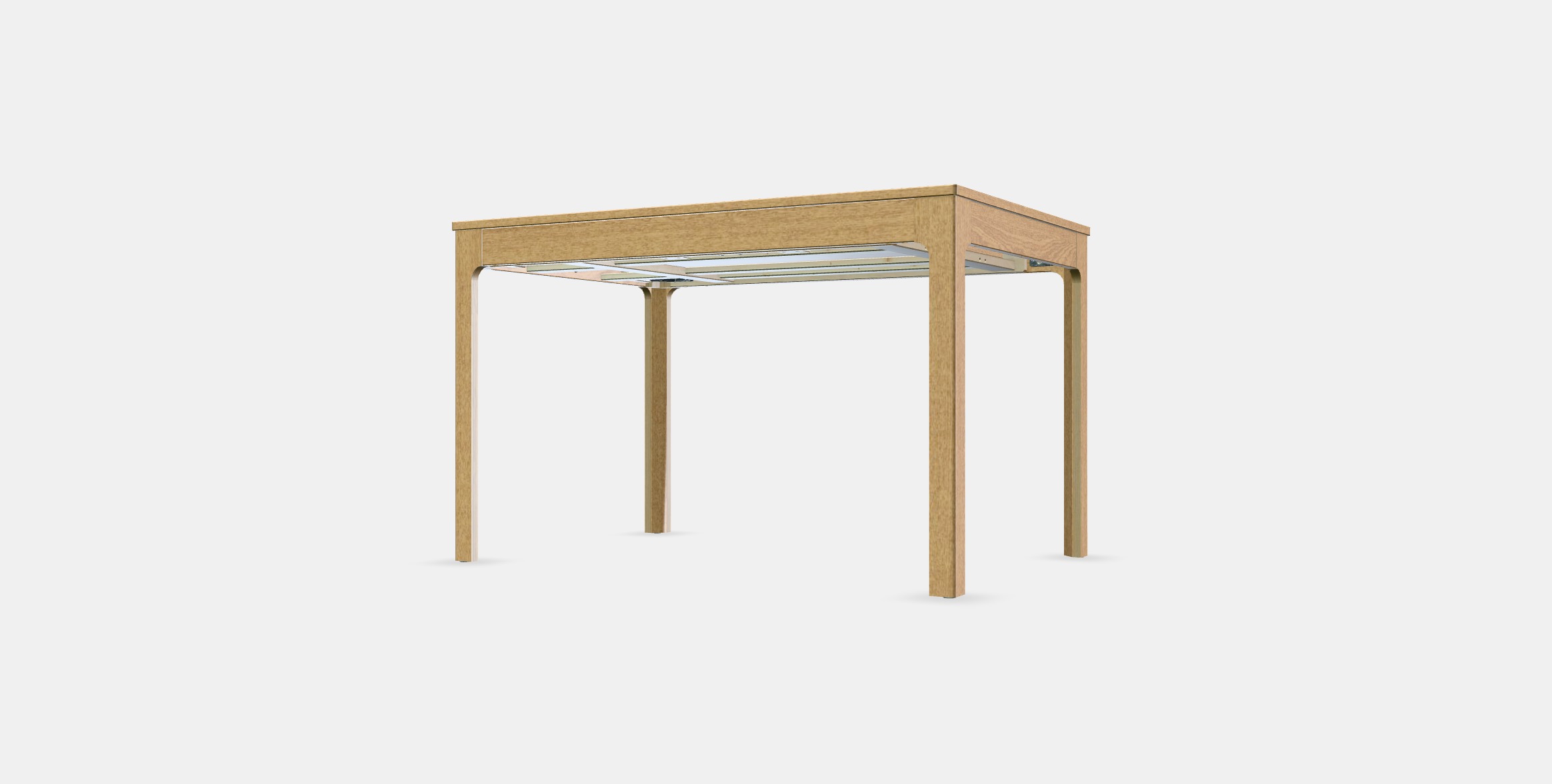 EKEDALEN extendable table 1 Low-poly 3D model_12