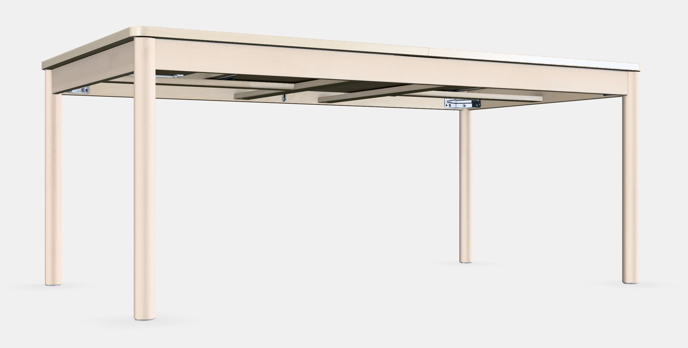 RONNINGE extendable table Low-poly 3D model_2