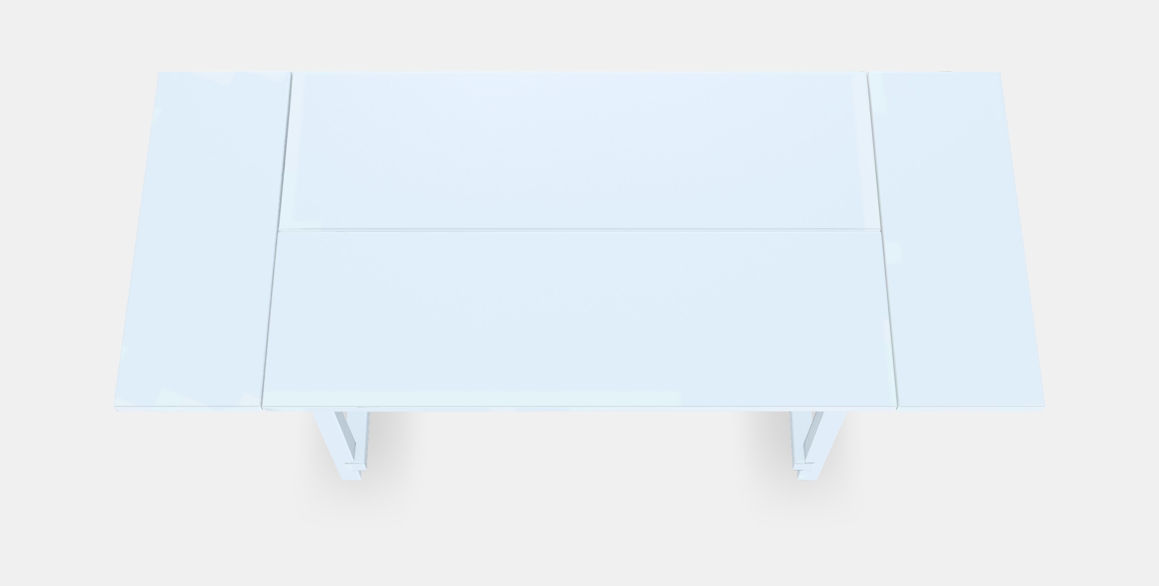 NORDVIKEN extendable table Low-poly 3D model_5