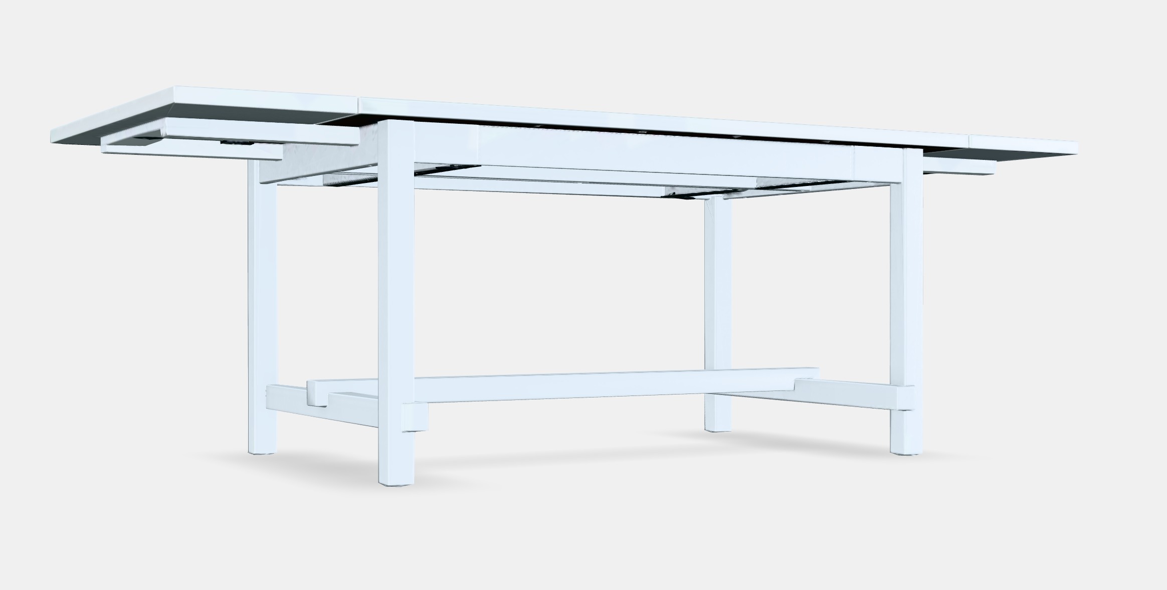 NORDVIKEN extendable table Low-poly 3D model_3