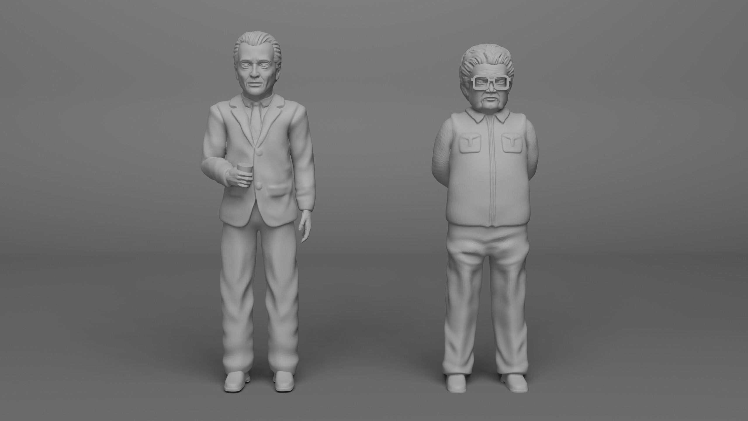 The Team America Military Outfit plus two characters pack 3D print model_4