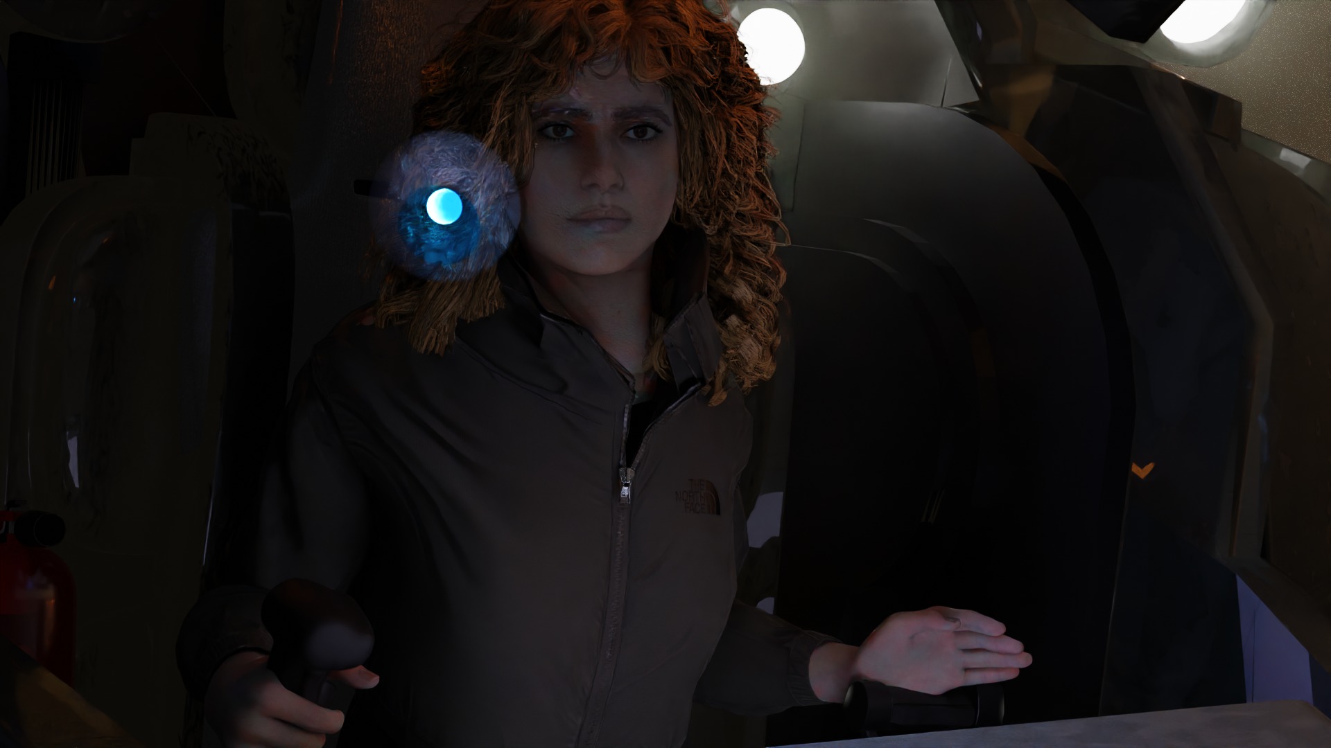 ATLAS  Jennifer Lopez  3D Character on Mech Suit  3D model_6