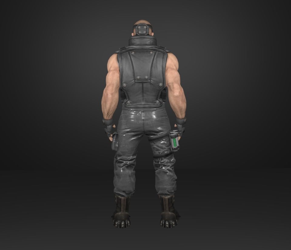 mercenary 3D model_4