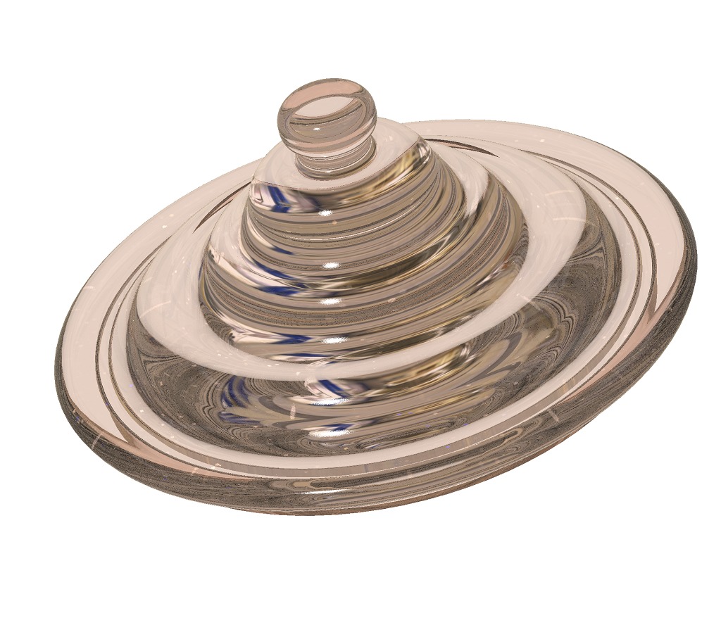 Frosted Glass Jar 3D print model_2