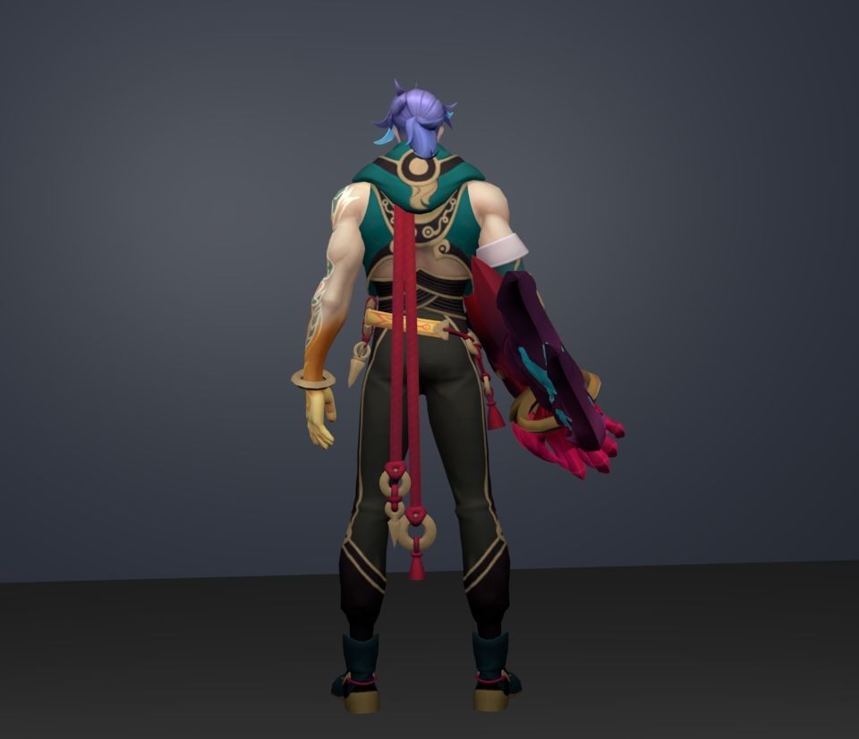 fiend varus 3D model_4