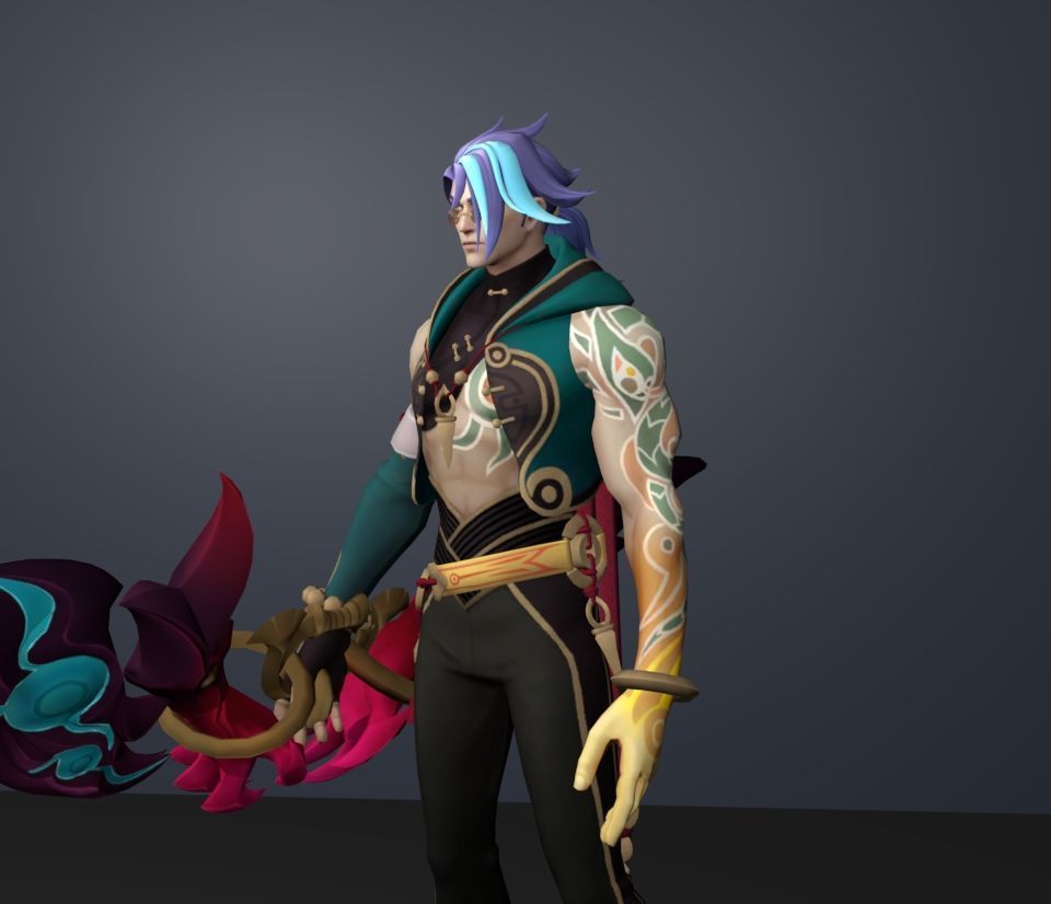 fiend varus 3D model_2