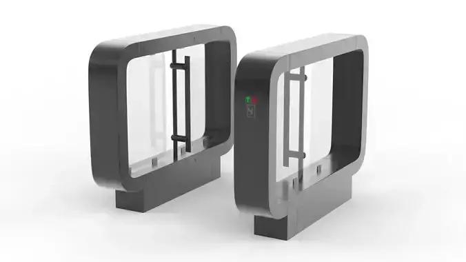 Turnstile Gate 3D model