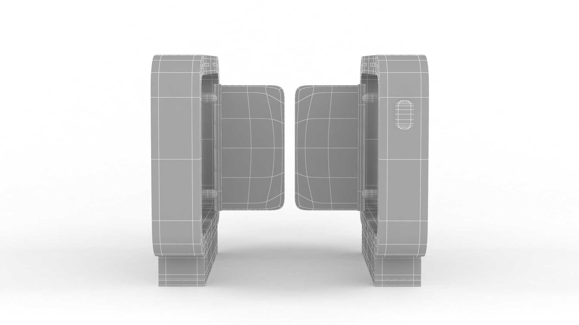 Turnstile Gate 3D model_6