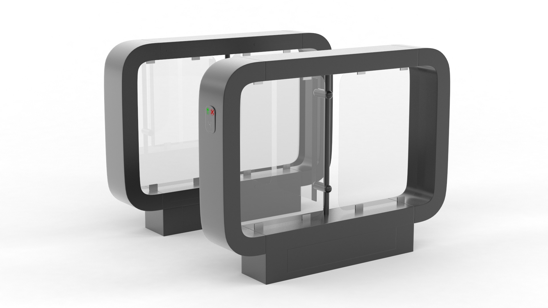 Turnstile Gate 3D model_4