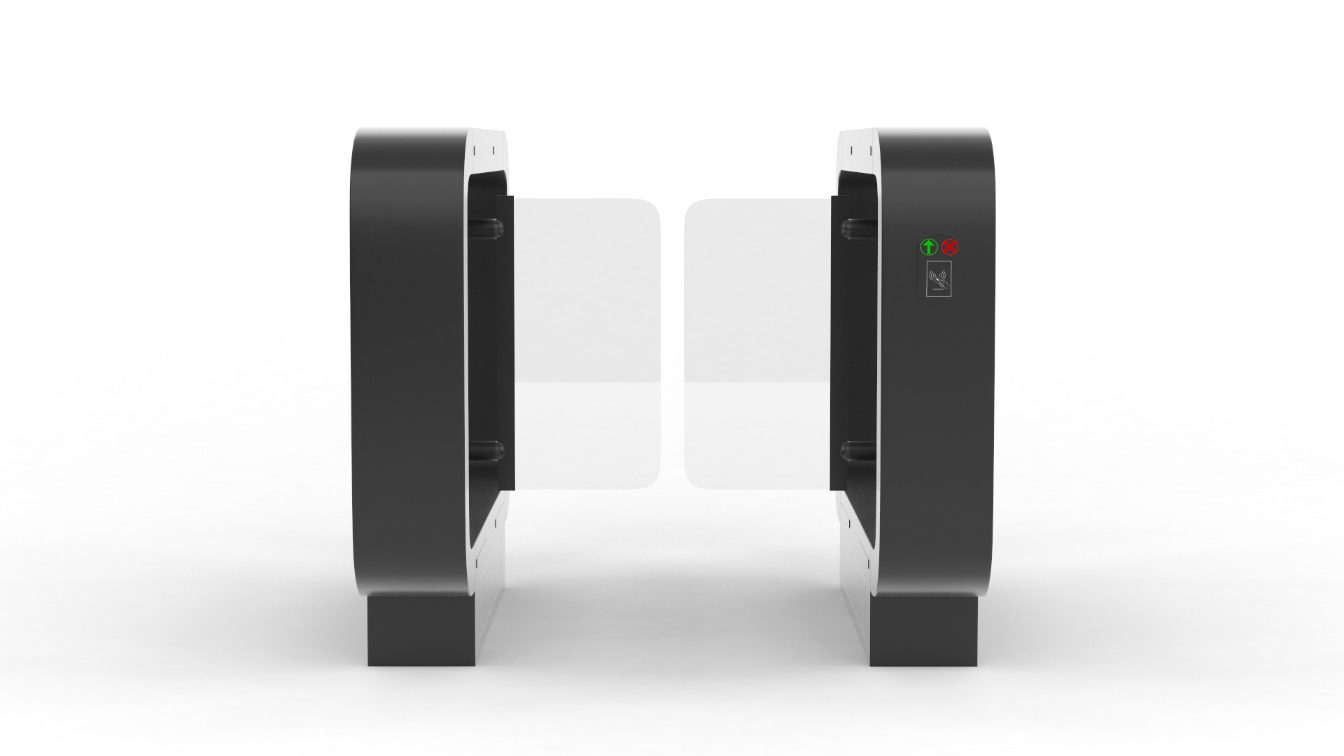 Turnstile Gate 3D model_1
