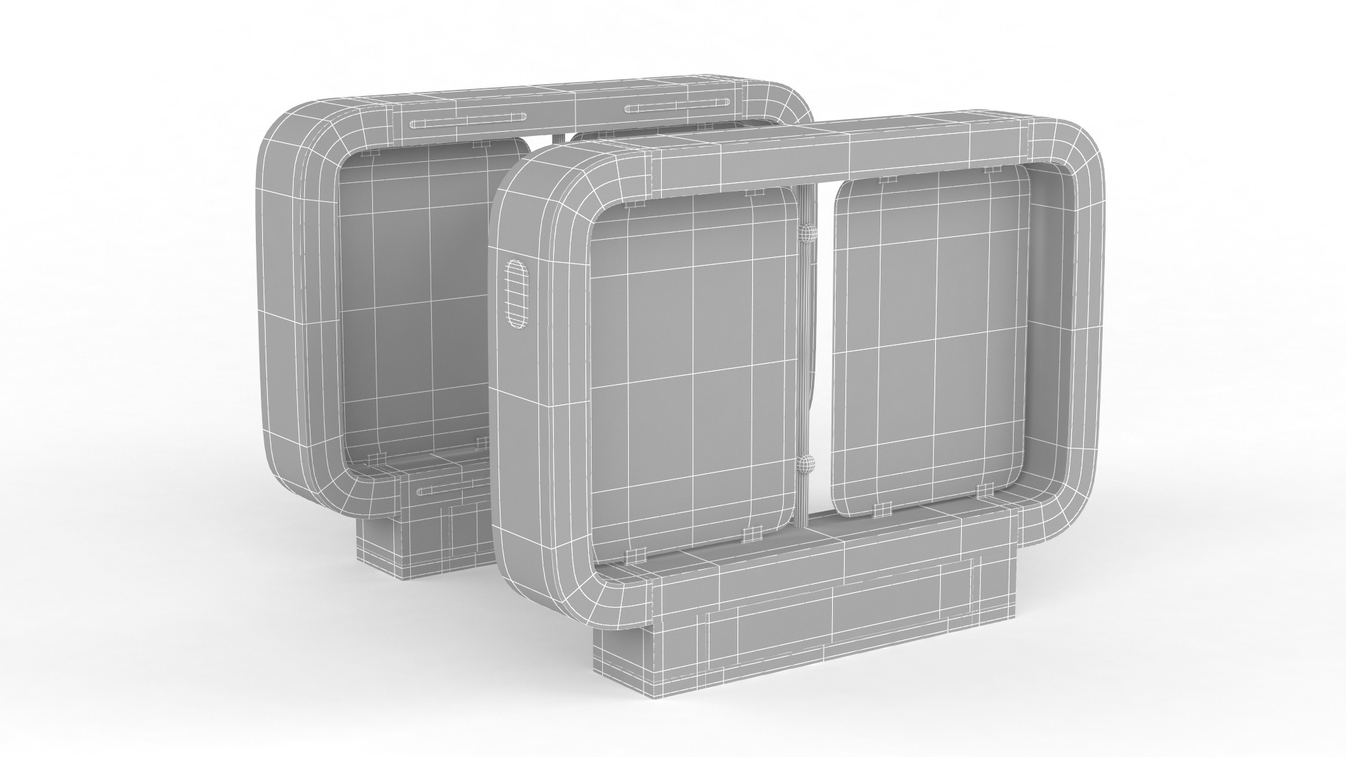 Turnstile Gate 3D model_9