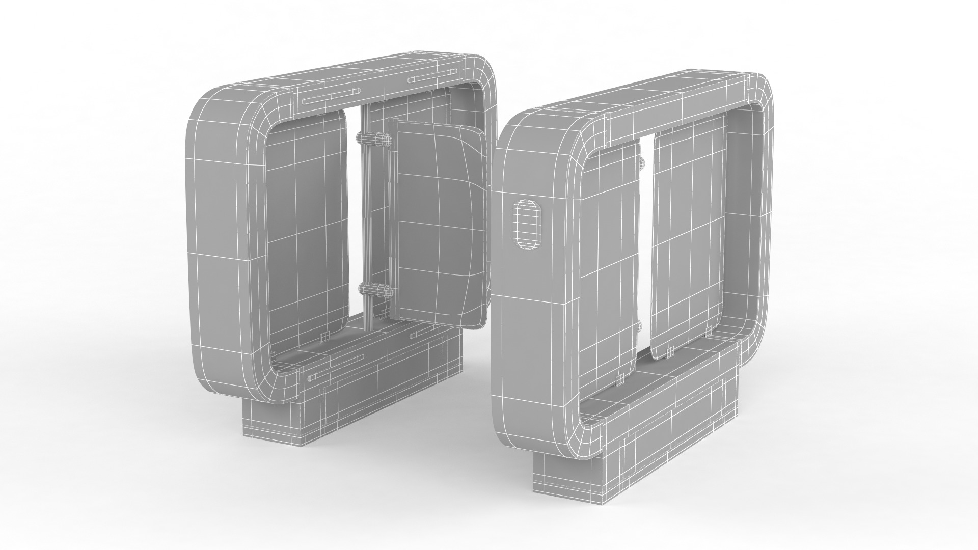 Turnstile Gate 3D model_5