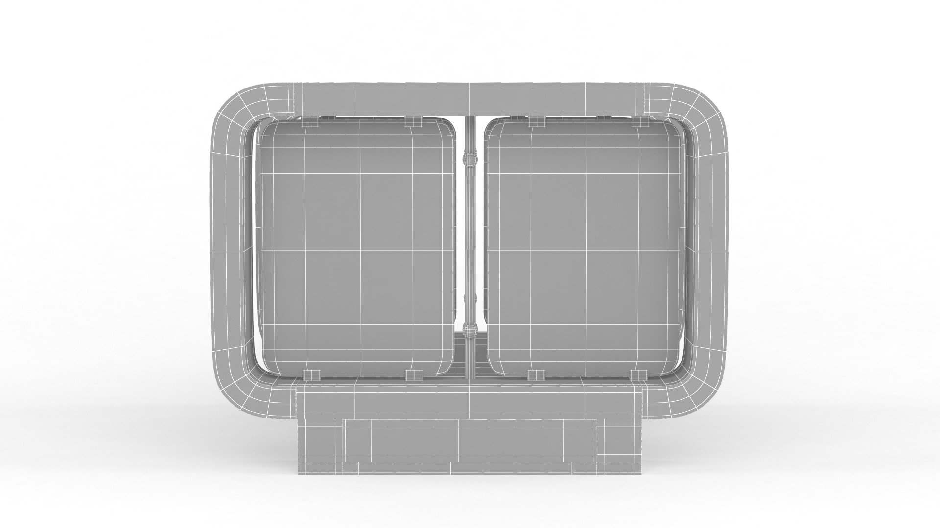 Turnstile Gate 3D model_7