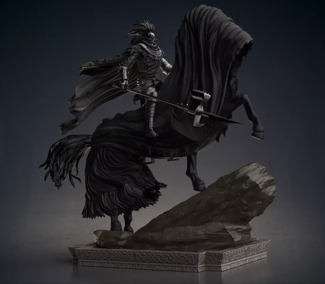 Cavalry Knight - Elden Ring 3D print model_0