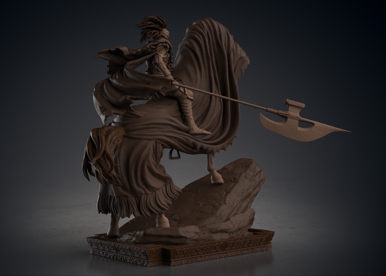 Cavalry Knight - Elden Ring 3D print model_6