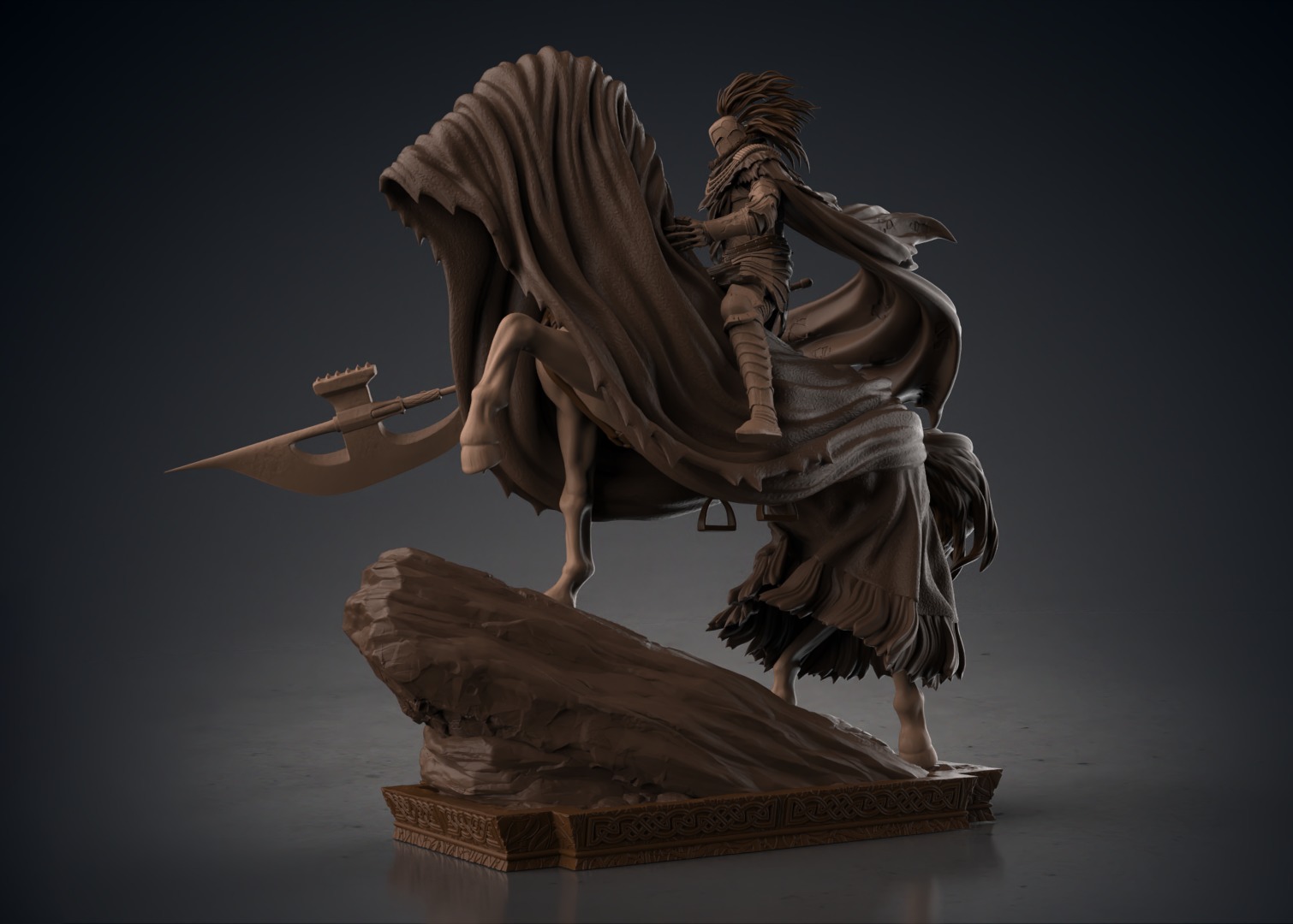 Cavalry Knight - Elden Ring 3D print model_7