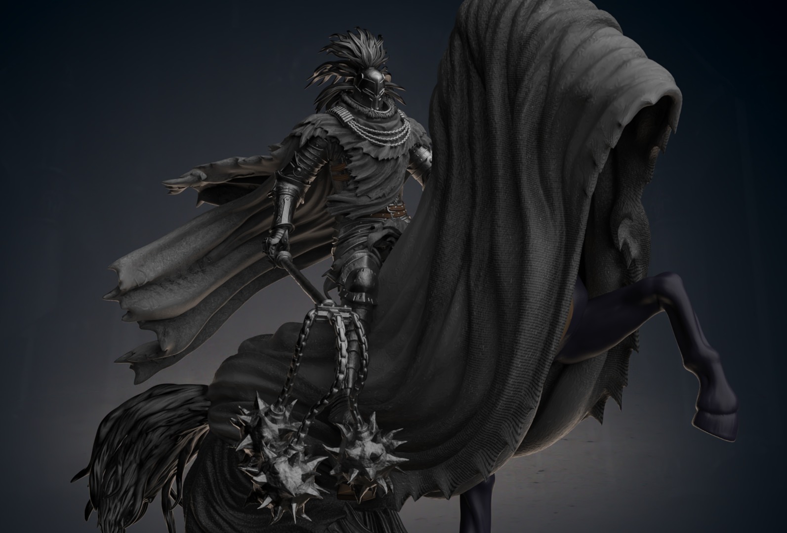 Cavalry Knight - Elden Ring 3D print model_3