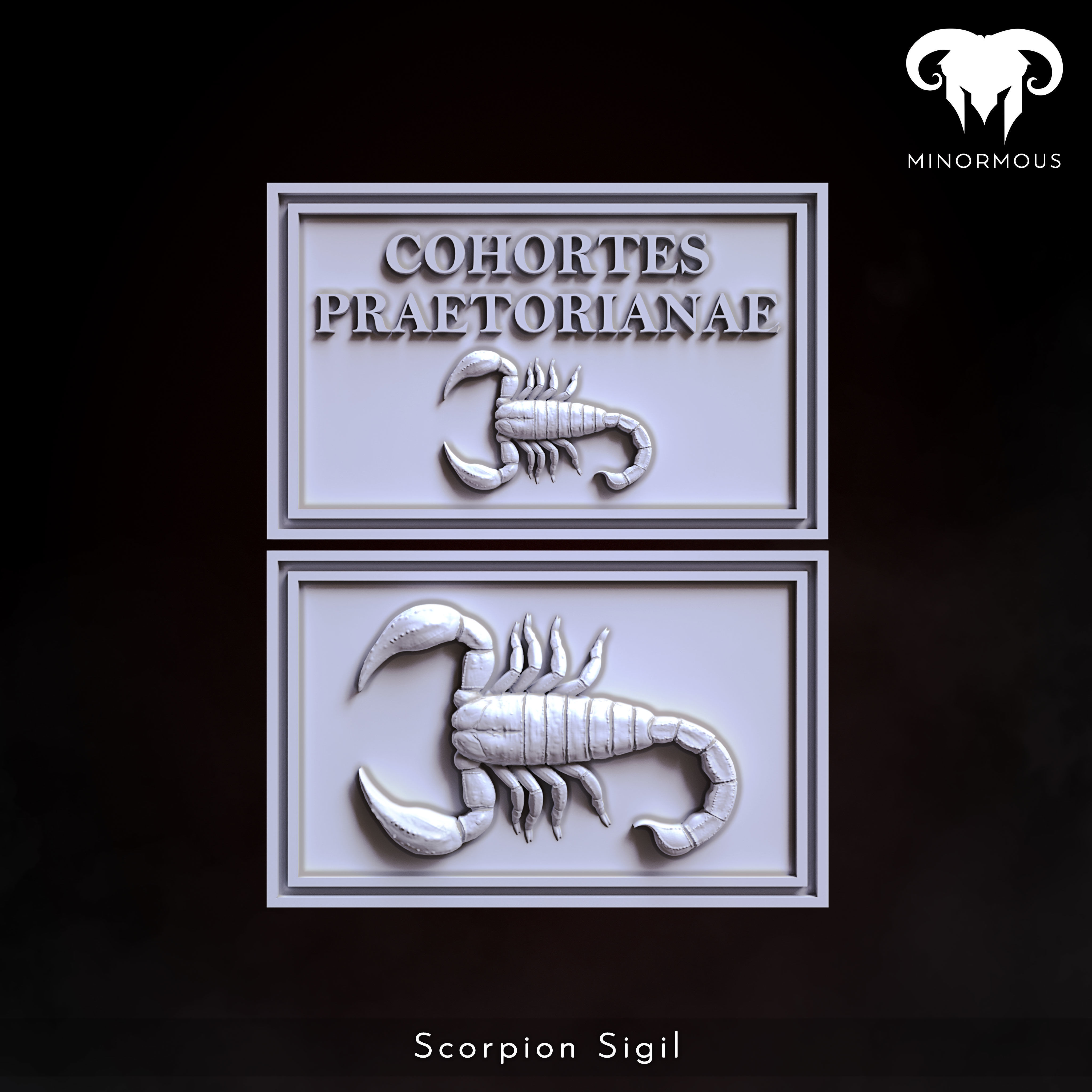 Bust - Roman Praetorian Centurion 1st-2nd C AD in Charge 3D print model_5