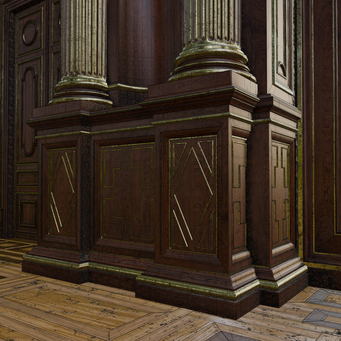 Grand Hall 3D model_18